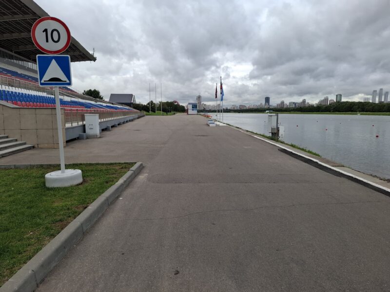 Трасса лыжероллерная Крылатское гребной канал, состояние на 15 августа 2025 по отзыву, фото 1. 